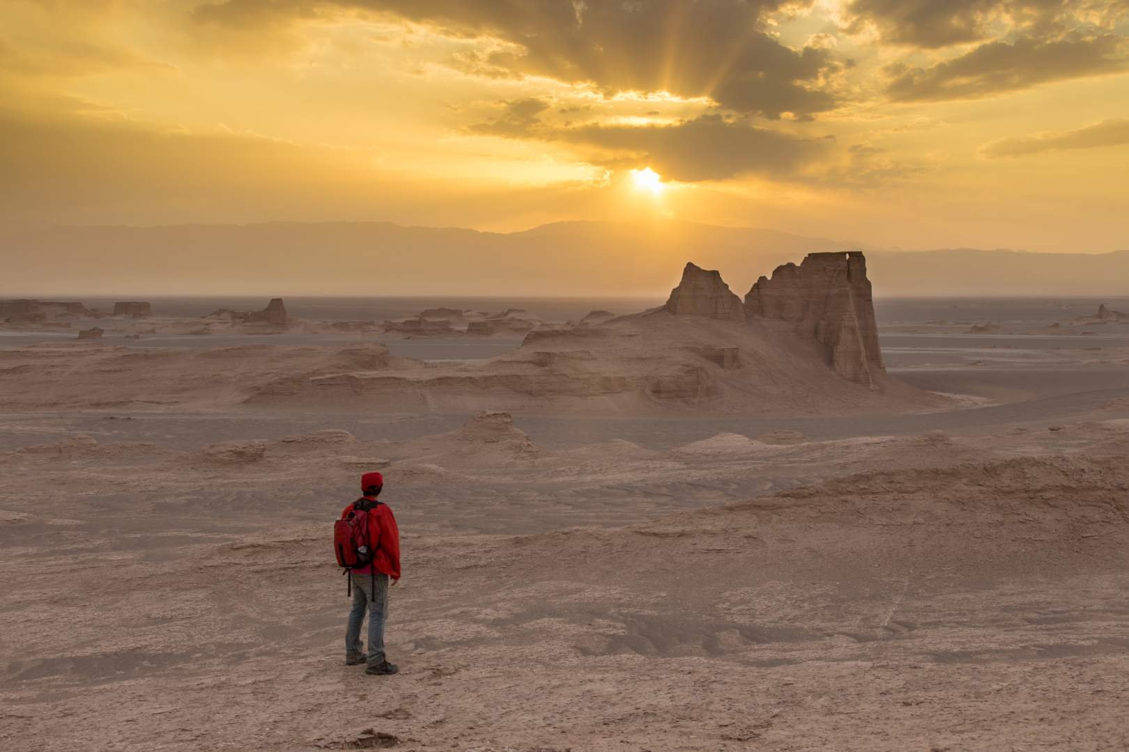 Dasht-e Lut desert Kalut formations in Iran